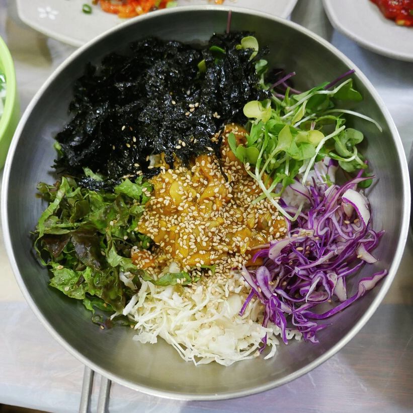 makanan khas korea selatan : bibimbab