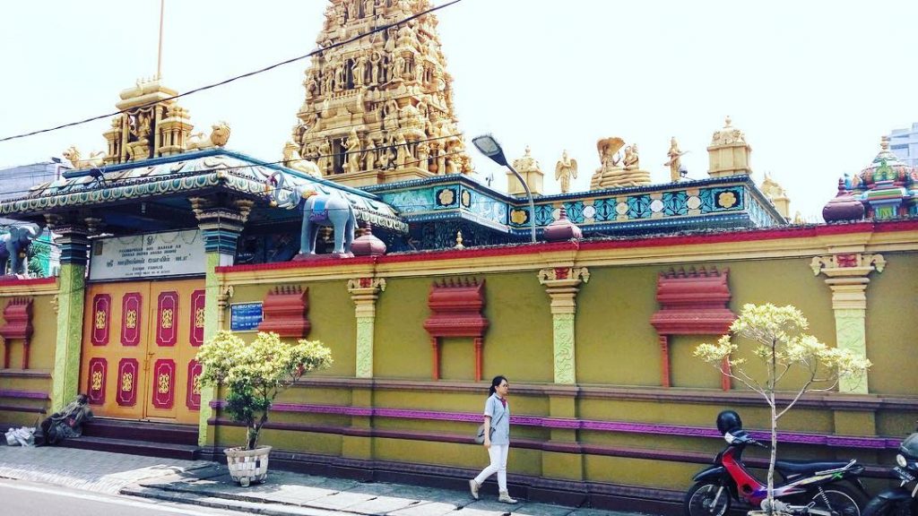 Singapore temple-Sri Marriaman Temple