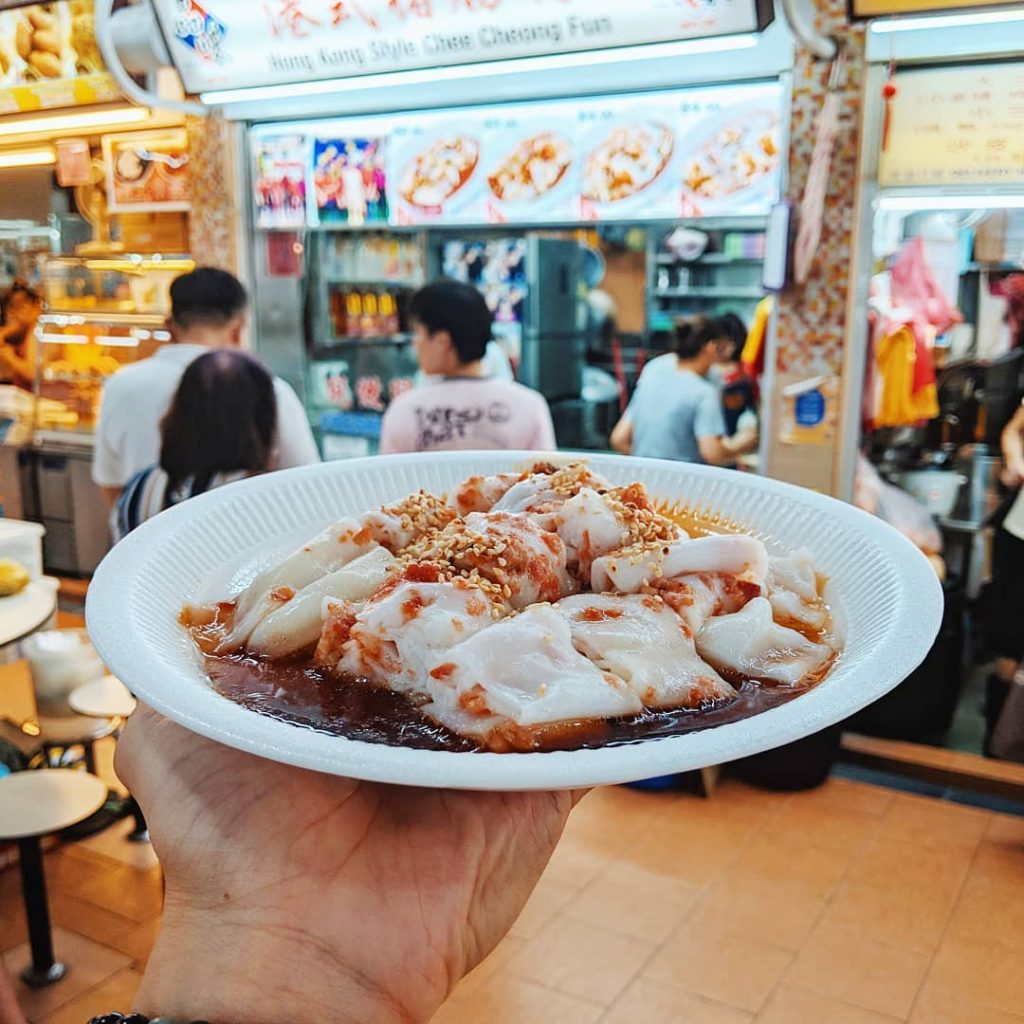 backpacker ke Singapura: Pek Kio Hawker Centre 