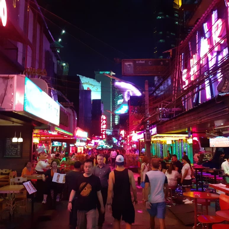 backpacker ke bangkok : Khao San Road