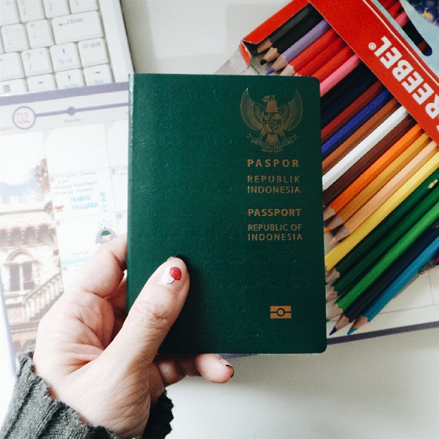 cara mengisi kartu imigrasi Singapore :Passport
