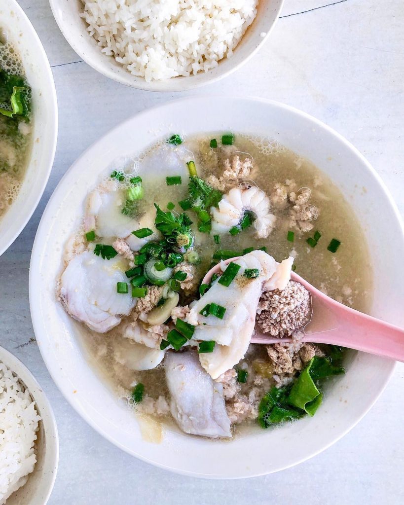 makanan khas Singapura: Fish Soup 