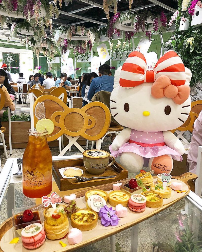 Cafe in Singapore : Hello Kitty Orchid Garden Cafe