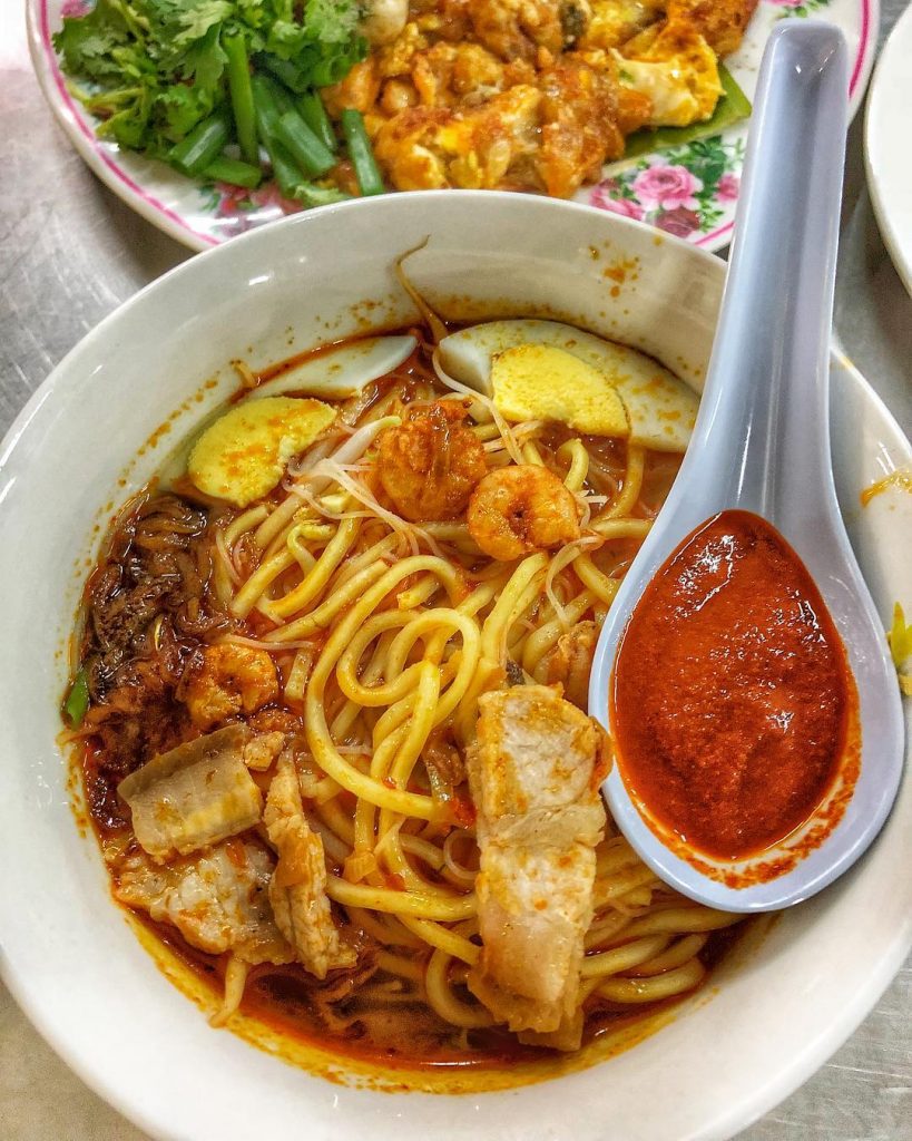 makanan khas Singapura: Hokkien Prawn Mee