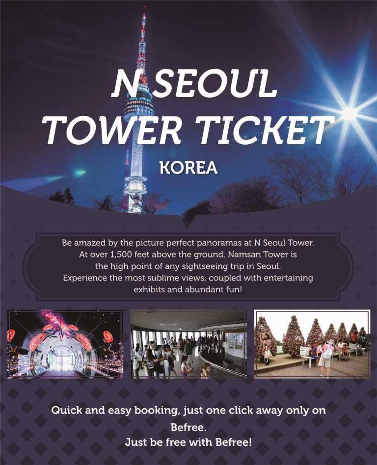 n seoul tower ticket n seoul tower ticket