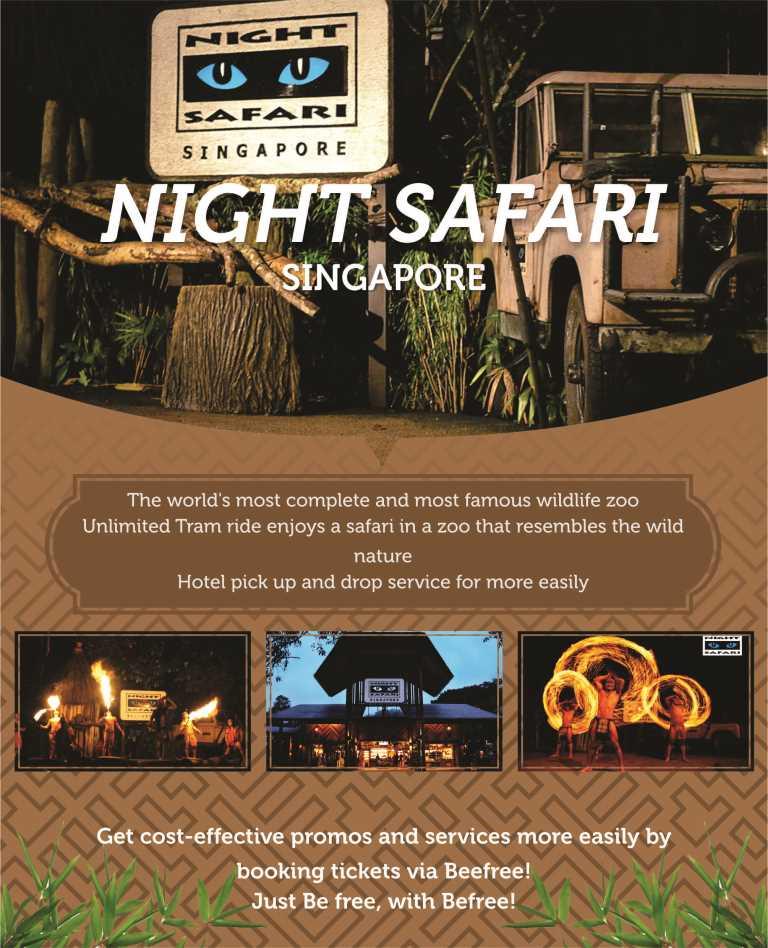 singapore night safari ticket timings