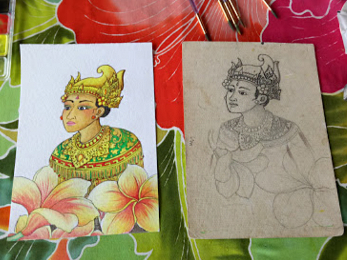 Bali Traditional Painting Class