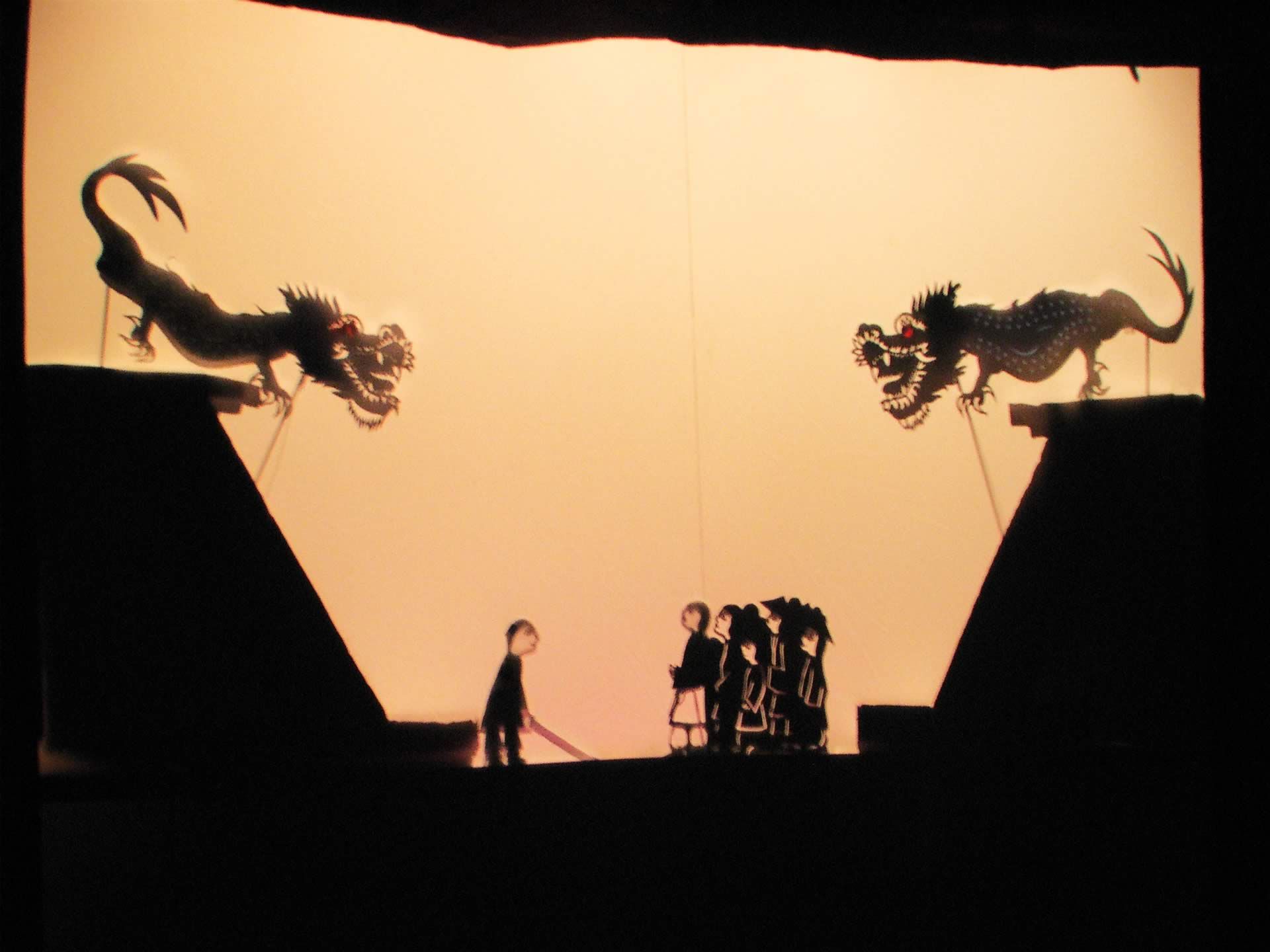 chinese new year shadow puppet story