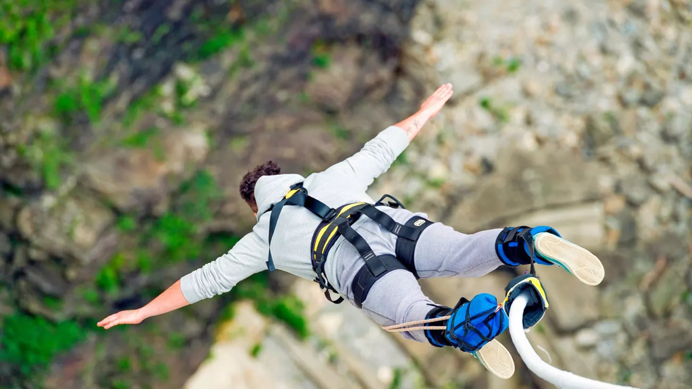 human bungee slingshot price