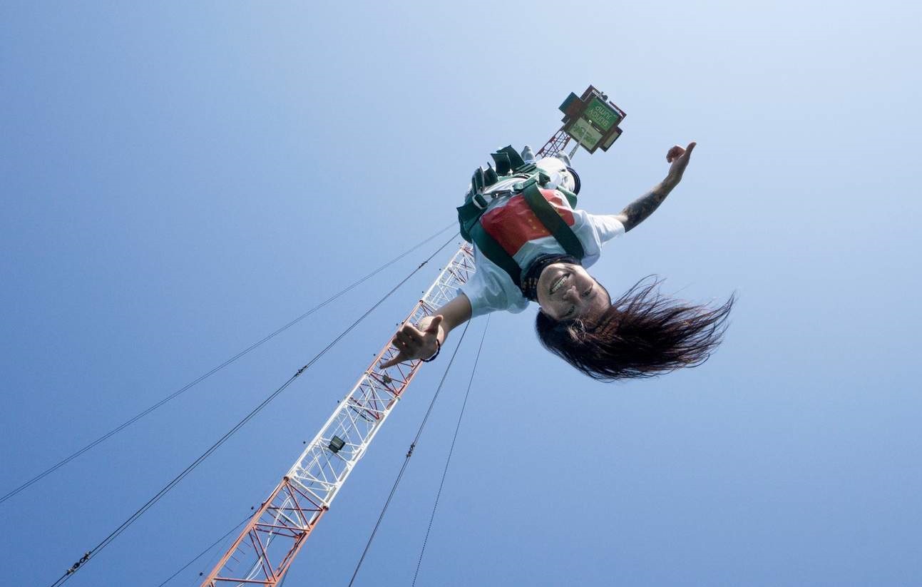 human slingshot and bungy jump pattaya