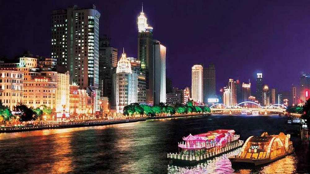Pearl River Night Cruise in Guangzhou (Dashatou Wharf)