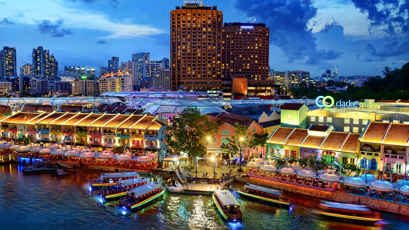 singapore river cruise water b