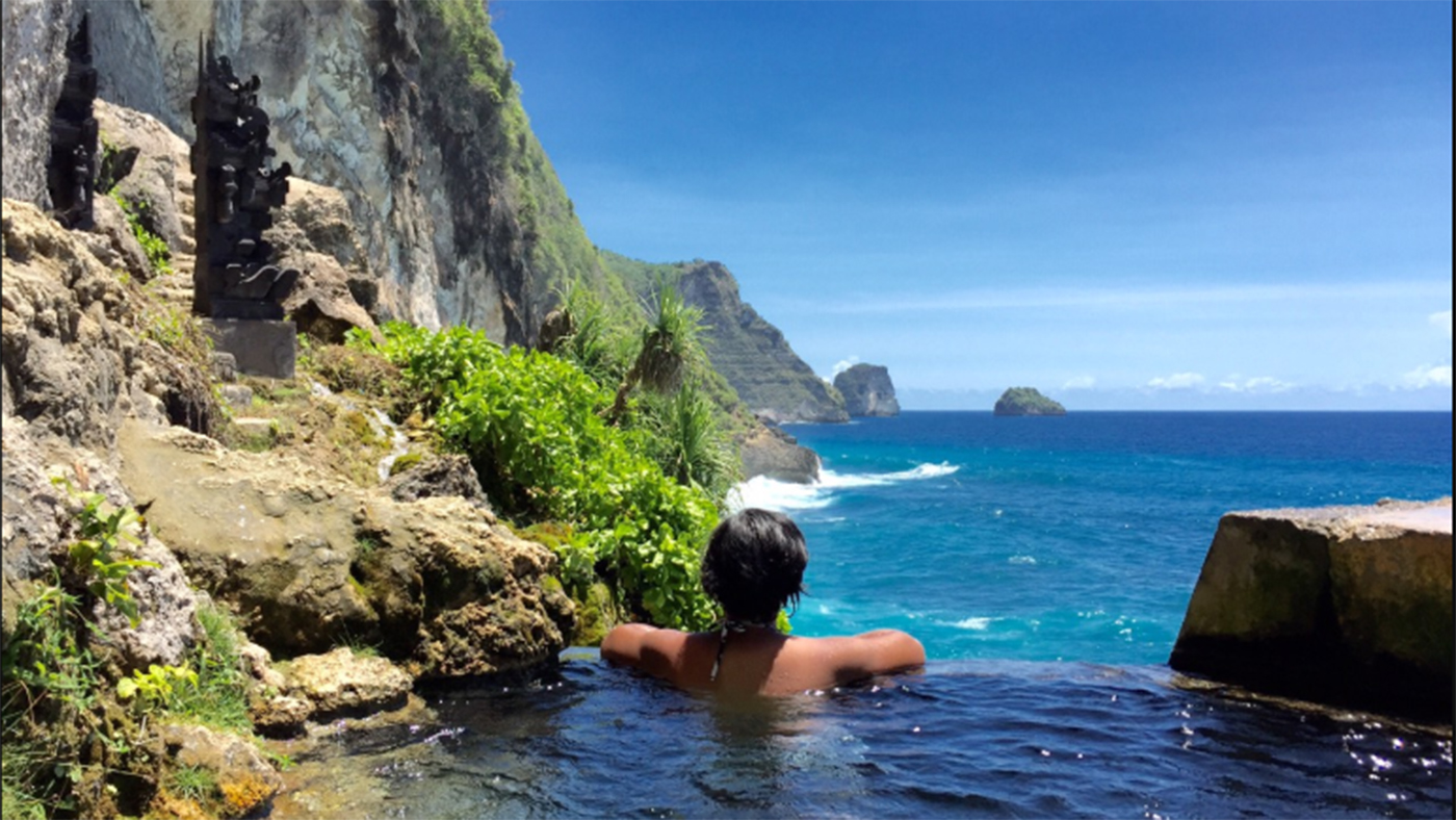 South Nusa  Penida  Guyangan Saren  Cliff  Point  Tembeling 