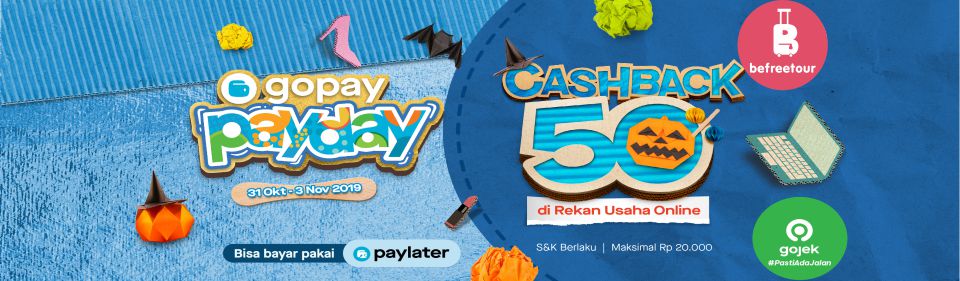 4 Days GoPay PayDay